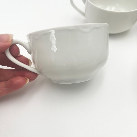 6 Antique Teacups with Elegant Ranson Pattern from Thomas Germany Replacements - Picture 4 of 16